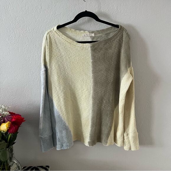 Free People Logan Ribbed Tunic Top In Festival Combo - Picture 2 of 7